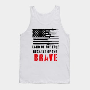 Because of the Brave logo Tank Top